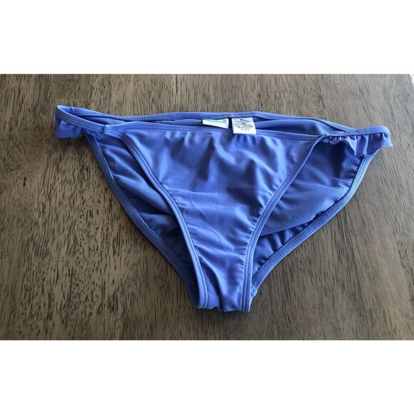 California Waves Periwinkle Side Ruffle Bikini Bottom - XL - Picture 2 of 4